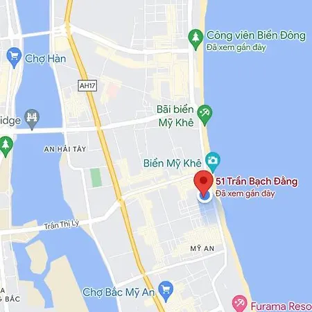 Modern Seaview Apt Next To Walking St & My An Beach Da Nang Exterior photo